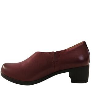 Dansko Women's Camdyn Wine Burnished Heel 6.5-7 M US - Slip on, Comfort